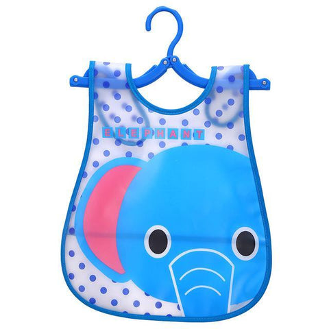 Image of * Cute Designs Adjustable Waterproof E-Z Clean Baby Bibs EVA Plastic