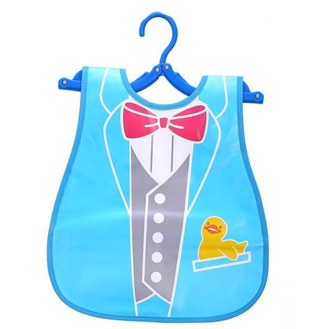 Image of * Cute Designs Adjustable Waterproof E-Z Clean Baby Bibs EVA Plastic