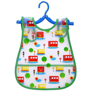 * Cute Designs Adjustable Waterproof E-Z Clean Baby Bibs EVA Plastic