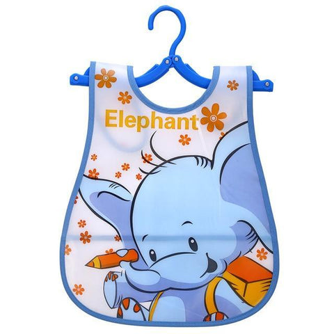 Image of * Cute Designs Adjustable Waterproof E-Z Clean Baby Bibs EVA Plastic