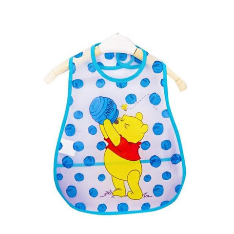 Image of * Cute Designs Adjustable Waterproof E-Z Clean Baby Bibs EVA Plastic