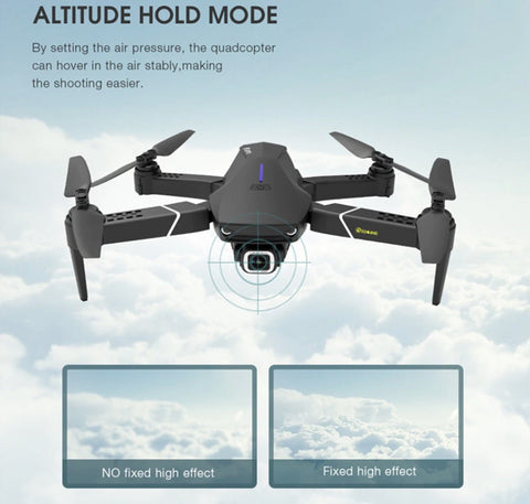 Image of * Amazing 4K WiFi Quadcopter Drone with Wide Angle Camera & Foldable Body for EZ Storage