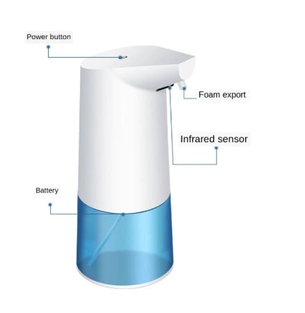 Image of * HYGIENE SOLUTIONS Automatic Foaming Anti-Viral Hand Washer and Soap Dispenser with Infrared Sensor