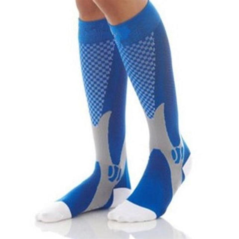 Image of * Fitted Anti-Fatigue Unisex Compression Socks for Knee and Leg Relief