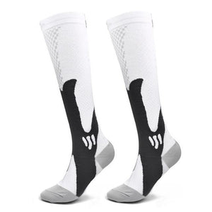 * Fitted Anti-Fatigue Unisex Compression Socks for Knee and Leg Relief