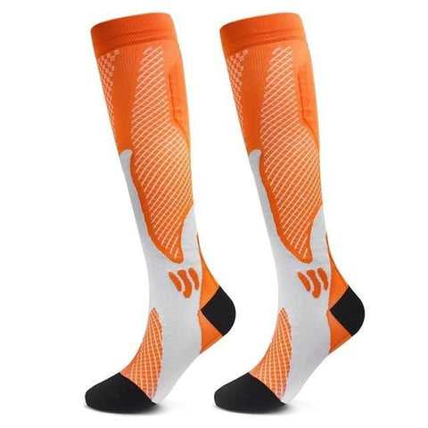 Image of * Fitted Anti-Fatigue Unisex Compression Socks for Knee and Leg Relief