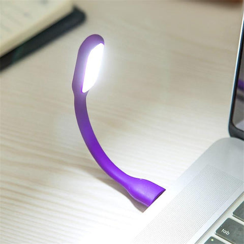 Image of * Flexible USB LED Light Table Reading Lamp for LapTop