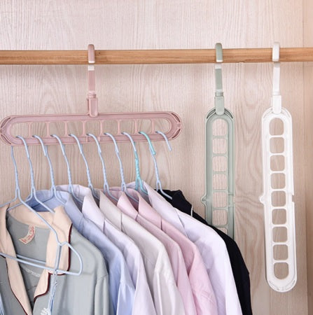 Image of * 360 degree Rotating Clothes Hanger and Closet Organizer Multi-port Support