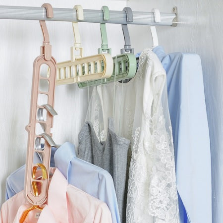 Image of * 360 degree Rotating Clothes Hanger and Closet Organizer Multi-port Support