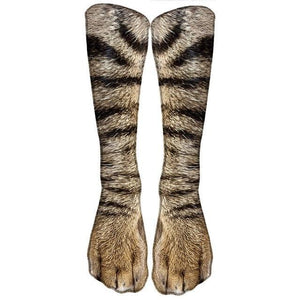 * Funny Novelty Animal Print Socks High Ankle