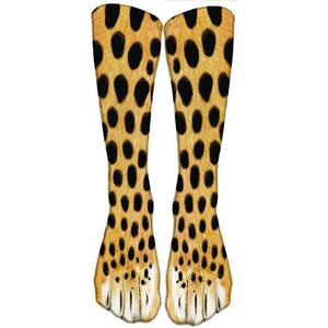 * Funny Novelty Animal Print Socks High Ankle