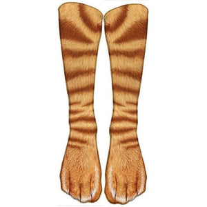 * Funny Novelty Animal Print Socks High Ankle