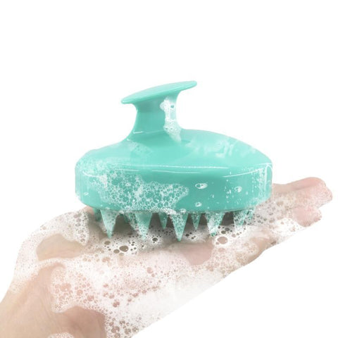 Image of * Popular Handheld Scalp Shampoo Massage Brush & Washing Comb for Shower