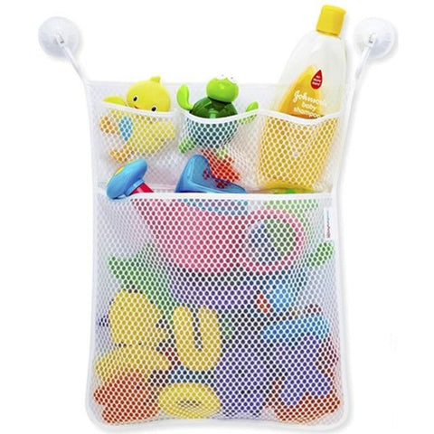 Image of * Hanging Mesh Baby Bath Toy Organizer & Tidy Storage Bag