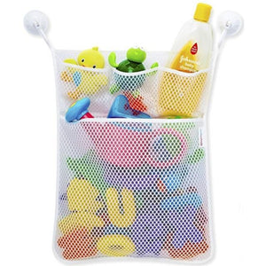 * Hanging Mesh Baby Bath Toy Organizer & Tidy Storage Bag