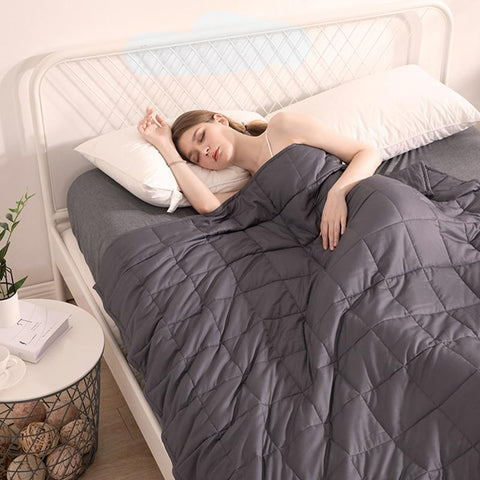 Image of * Hot Selling #1 Weighted Blanket Quilt for a Soft Decompression Sleep Aid for Bed or Sofa