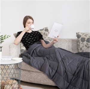 * Hot Selling #1 Weighted Blanket Quilt for a Soft Decompression Sleep Aid for Bed or Sofa