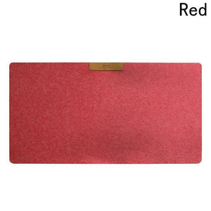 * Large Office Computer Desk Felt Mat Cushion for Keyboard Mouse Pad