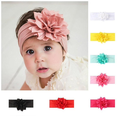 Image of * Lovely Baby Elastic Flower Headband for Baby Girl & Toddler