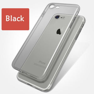 * Luxury Clear Soft Case For iPhone 11 Pro Max 7 8 6 6s Plus 7Plus 8Plus X XS MAX XR Transparent Phone Case For 5 5s SE 6sPlus