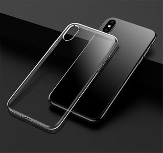 * Luxury Clear Soft Case For iPhone 11 Pro Max 7 8 6 6s Plus 7Plus 8Plus X XS MAX XR Transparent Phone Case For 5 5s SE 6sPlus