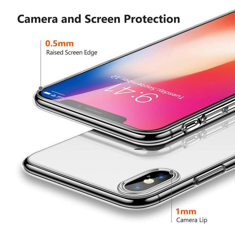 Image of * Luxury Clear Soft Case For iPhone 11 Pro Max 7 8 6 6s Plus 7Plus 8Plus X XS MAX XR Transparent Phone Case For 5 5s SE 6sPlus