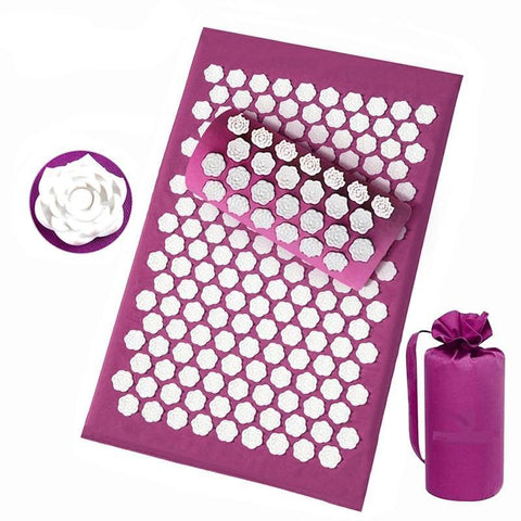 Image of * Massage Mat with Pressure Points for Back and Body Massage and Relaxation