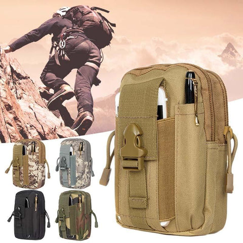 Image of * Men Tactical Waist Pack Military Pouch for Outdoor and Travel