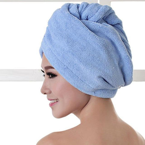 Image of * Microfiber After-Shower Hair Drying Wrap for Women