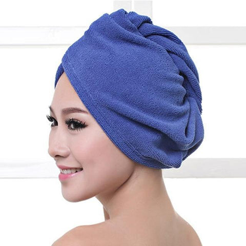 Image of * Microfiber After-Shower Hair Drying Wrap for Women