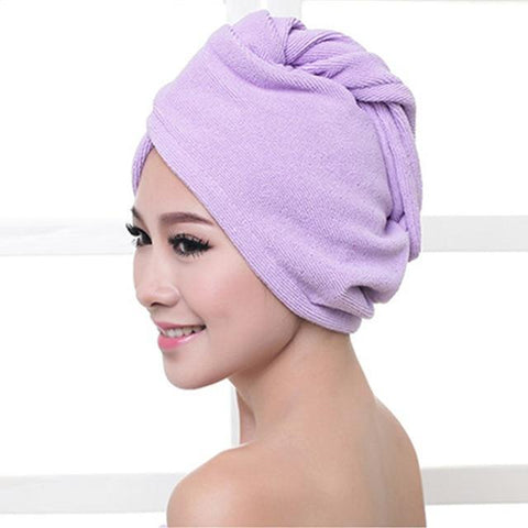 Image of * Microfiber After-Shower Hair Drying Wrap for Women