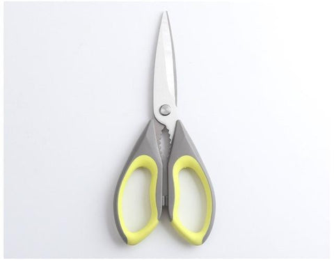 Image of * Multi-Function Stainless Steel Kitchen Scissors for Cutting Meat, Potatoes, Cheese & Vegetables