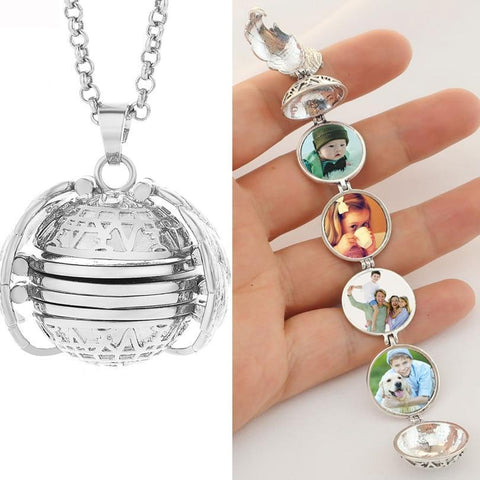 Image of * Multi-Photo Pendant Memory Necklace