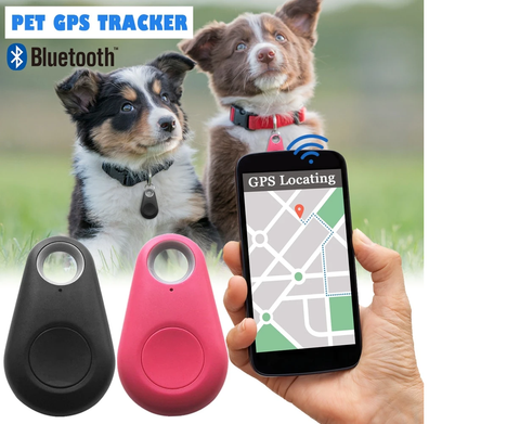 Image of * NEW Pet Smart Bluetooth Tracker GPS Locator For Dogs, Cats, Lost Suitcases, or Kids with Smartphone APP (BATTERY INCLUDED)