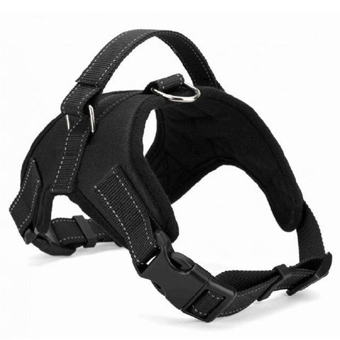 Image of * Nylon Heavy Duty Dog Pet Harness Collar Padded and Adjustable