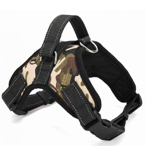 Image of * Nylon Heavy Duty Dog Pet Harness Collar Padded and Adjustable