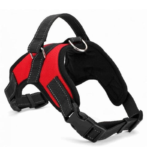 Image of * Nylon Heavy Duty Dog Pet Harness Collar Padded and Adjustable