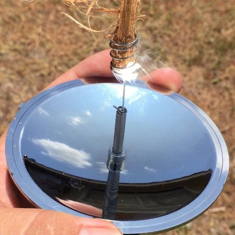 Image of * Outdoor Solar Lighter Camping Survival Fire Waterproof & Windproof Fire Starter Outdoor Emergency Tool