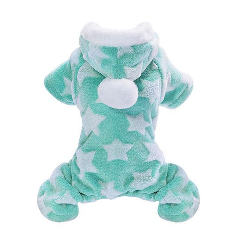 Image of * Pet Fleece Jumpsuit for Puppy or Cat - Hooded