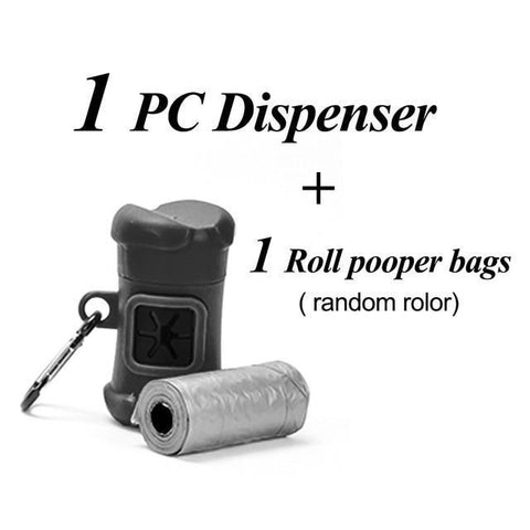 Image of * Pet Pooper Scooper with Portable Waste Bags for Dogs & Cats