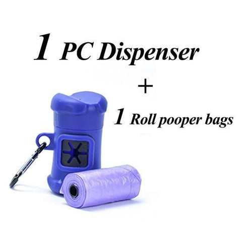 Image of * Pet Pooper Scooper with Portable Waste Bags for Dogs & Cats