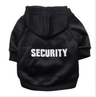 Image of * Pet Security Jacket Hoodies For Dogs and Cats Outfit