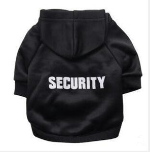 * Pet Security Jacket Hoodies For Dogs and Cats Outfit