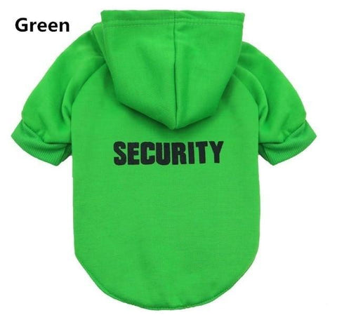 Image of * Pet Security Jacket Hoodies For Dogs and Cats Outfit