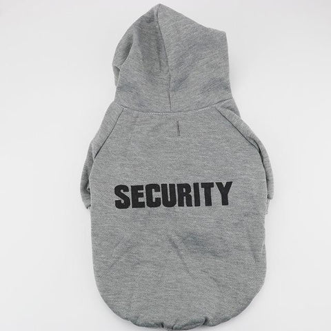 Image of * Pet Security Jacket Hoodies For Dogs and Cats Outfit