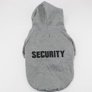 * Pet Security Jacket Hoodies For Dogs and Cats Outfit