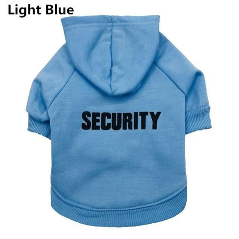 Image of * Pet Security Jacket Hoodies For Dogs and Cats Outfit