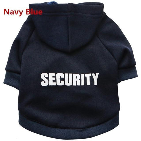 Image of * Pet Security Jacket Hoodies For Dogs and Cats Outfit