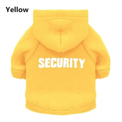 Image of * Pet Security Jacket Hoodies For Dogs and Cats Outfit