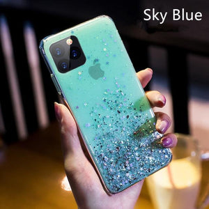 * Popular Luxury Bling Glitter Phone Case For iPhone 11 Pro X, XS, Max, XR, 7, 8, 6, 6S